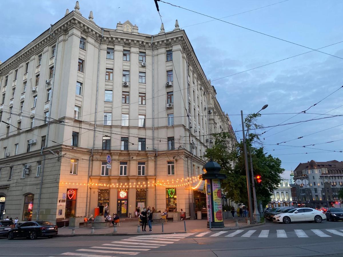 Panorama Luxury Apartment In The House With A Spire, A Historical Building In The City Centre Jarkov Exterior foto