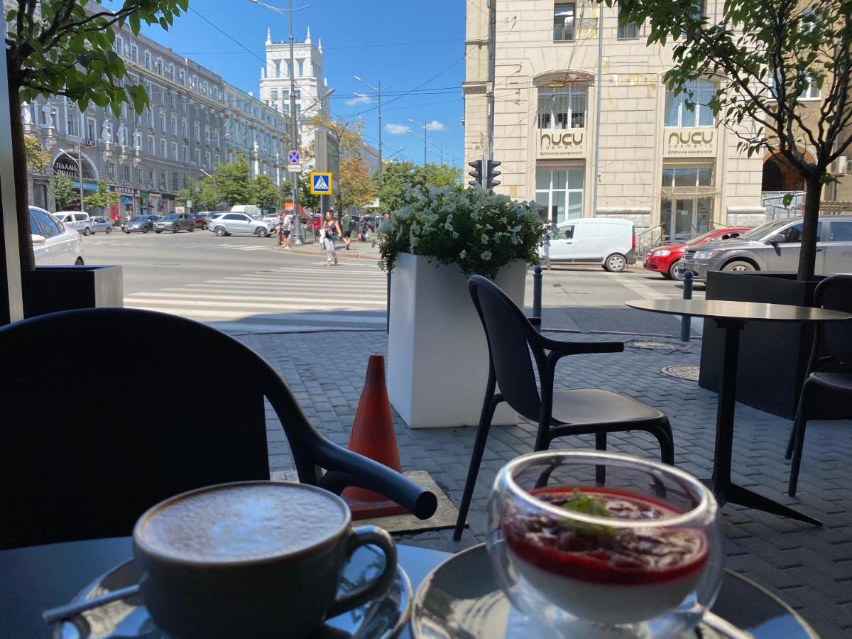Panorama Luxury Apartment In The House With A Spire, A Historical Building In The City Centre Jarkov Exterior foto